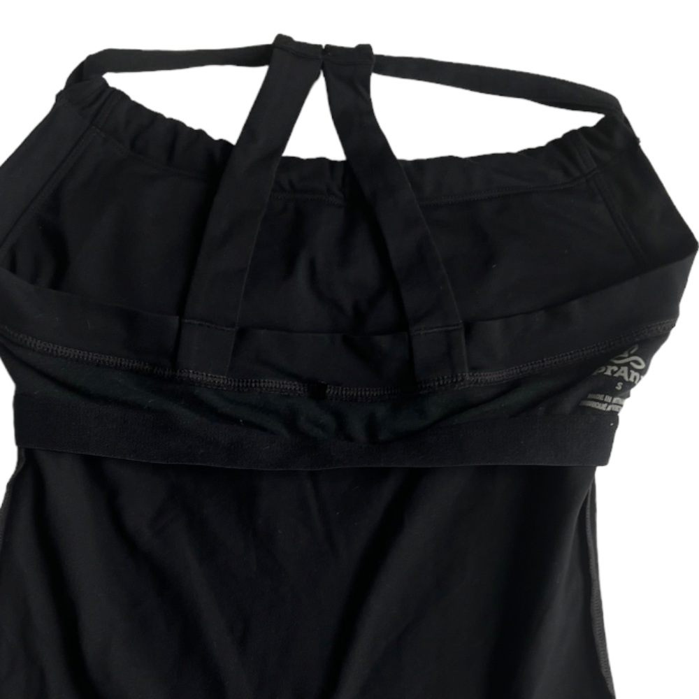 Prana Black Quinn Chakara built-in Bra Tank Top - Picture 8 of 9